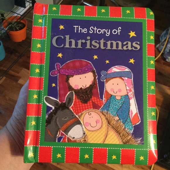 Hard board Christmas Story Book - Picture 1 of 4
